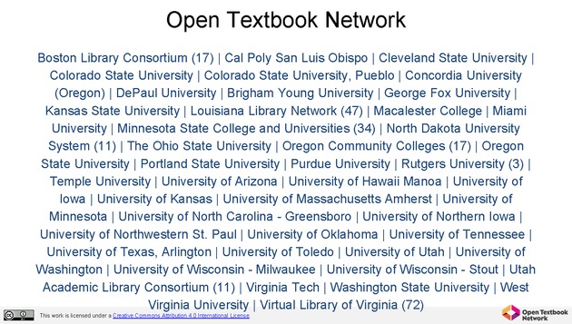 Open Textbook Network Summer Institute 2019 Slides - Friday - Page 10